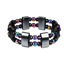Heeda Weight Loss Multi Nature Stone Magnetic Therapy Slimming Bracelets Women M - $11.85