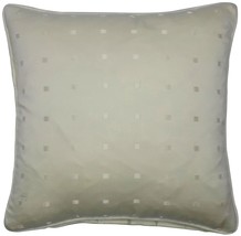 Jacquard Panels Cream 45.7cm 45cm Rolled Pillowcase Pillow - $6.71