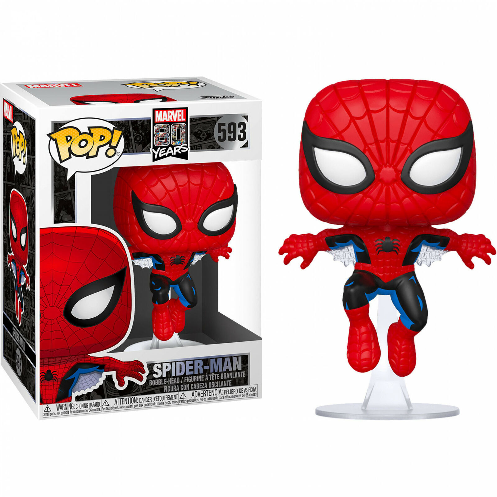 spiderman funko pop uk