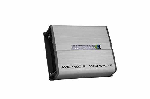 Autotek AYA-1100.2 Alloy Series Two Channel Car Audio Amplifier (Silver)  Class