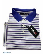RLX Ralph Lauren Men’s Polo Shirt.White Mu.Sz.L.NWT.MSRP $89.50 - $56.10