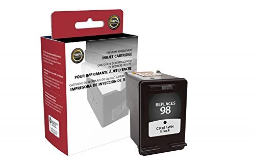 Inksters Remanufactured Ink Cartridge Repalcement for HP C9364WN (HP 98) - Black