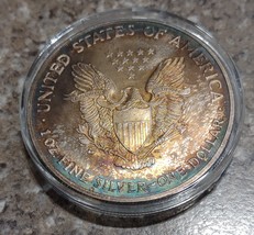 Toned 2003 Silver Eagle One Dollar - $46.50