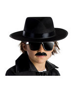 Dress Up America Halloween Costume Accessory Spy Agent Hat - £20.43 GBP
