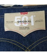 New Levi&#39;s Original  Button Fly 501 Jeans Original 44 x 30  Big &amp; Tall M... - $59.99