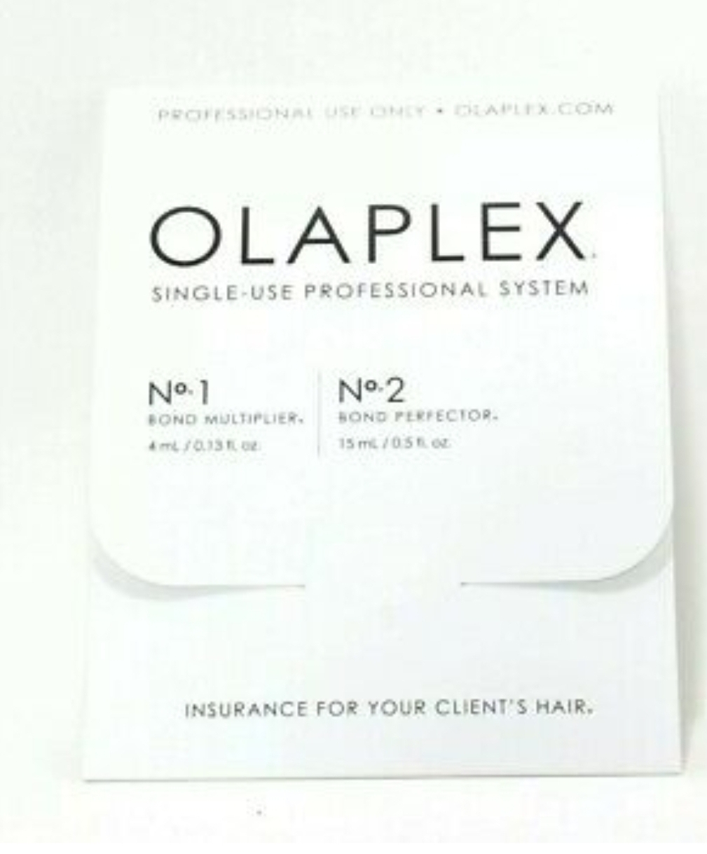 Olaplex Stand Alone Stylist Single Use Treatment Kit Step 1 and 2