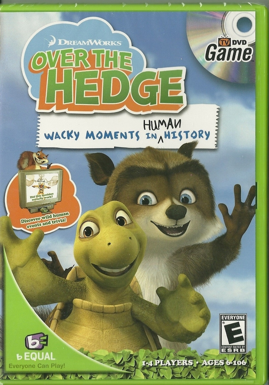 Primary image for Over The Hedge DreamWorks TV DVD Game Wacky Moments In Human History New Sealed