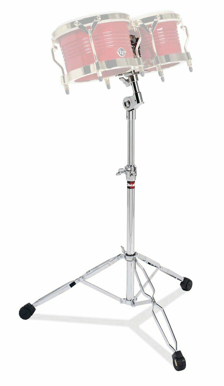 Gibraltar Medium DoubleBraced Bongo Stand with Adjustable Clip Mount