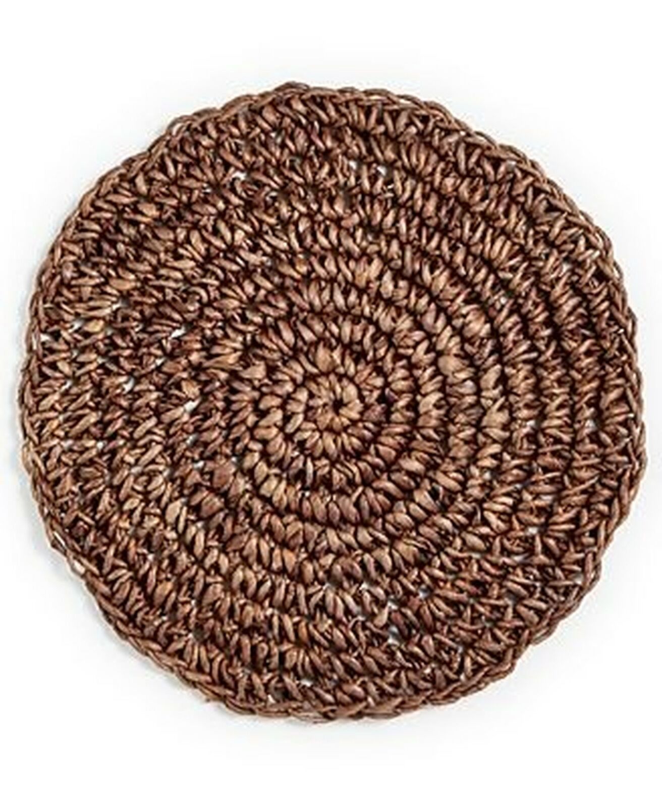 Homewear Cancun Woven Seagrass Round Placemats Set of 4 Placemats