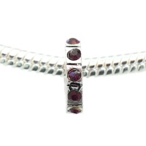 February Spacer European Bead Pandora Style Chamilia Troll Biagi - $4.83