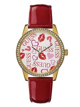 GUESS U1206L2 Red/Pink/Gold Watch - $99.00