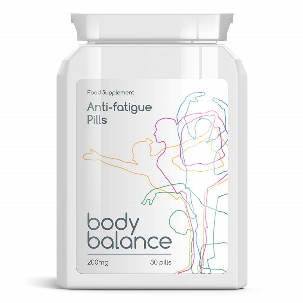 BODY BALANCE anti fatigue pill tablets cures lethargy & physical mental tired