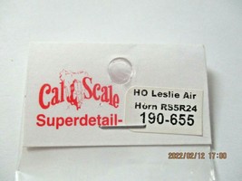 Cal Scale # 190-655 Brass Leslie Air Horn RS5R24. 1 Pack HO Scale image 2
