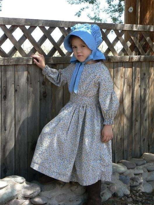 Calico Dress Laura Ingalls Prairie Dress - Fashion