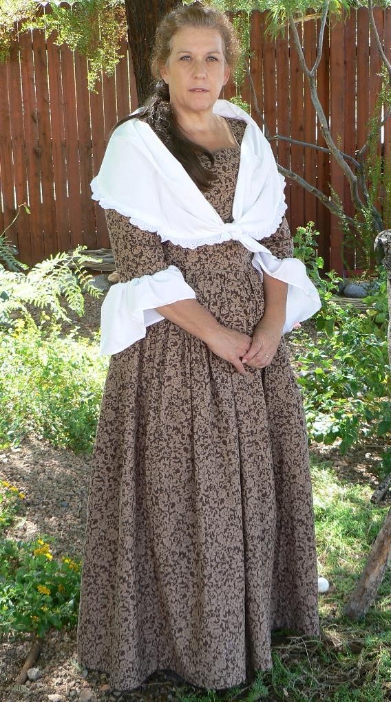 Colonial Day Dress - Costumes, Reenactment, Theater