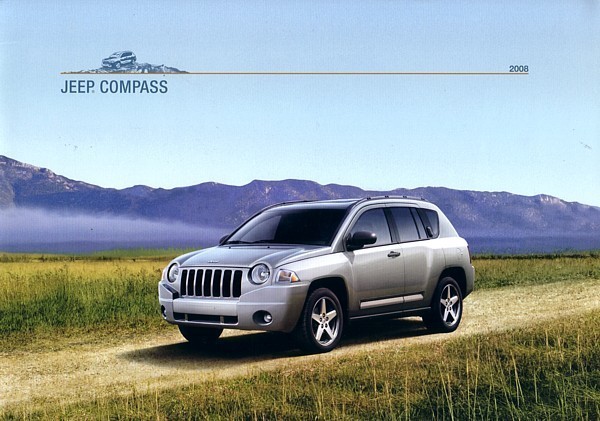 Primary image for 2008 Jeep COMPASS brochure catalog US 08 Sport Limited