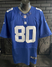 Reebok NFL Jersey New York Giants Blue  #80 Victor Cruz Men's Size 2XL - $19.99