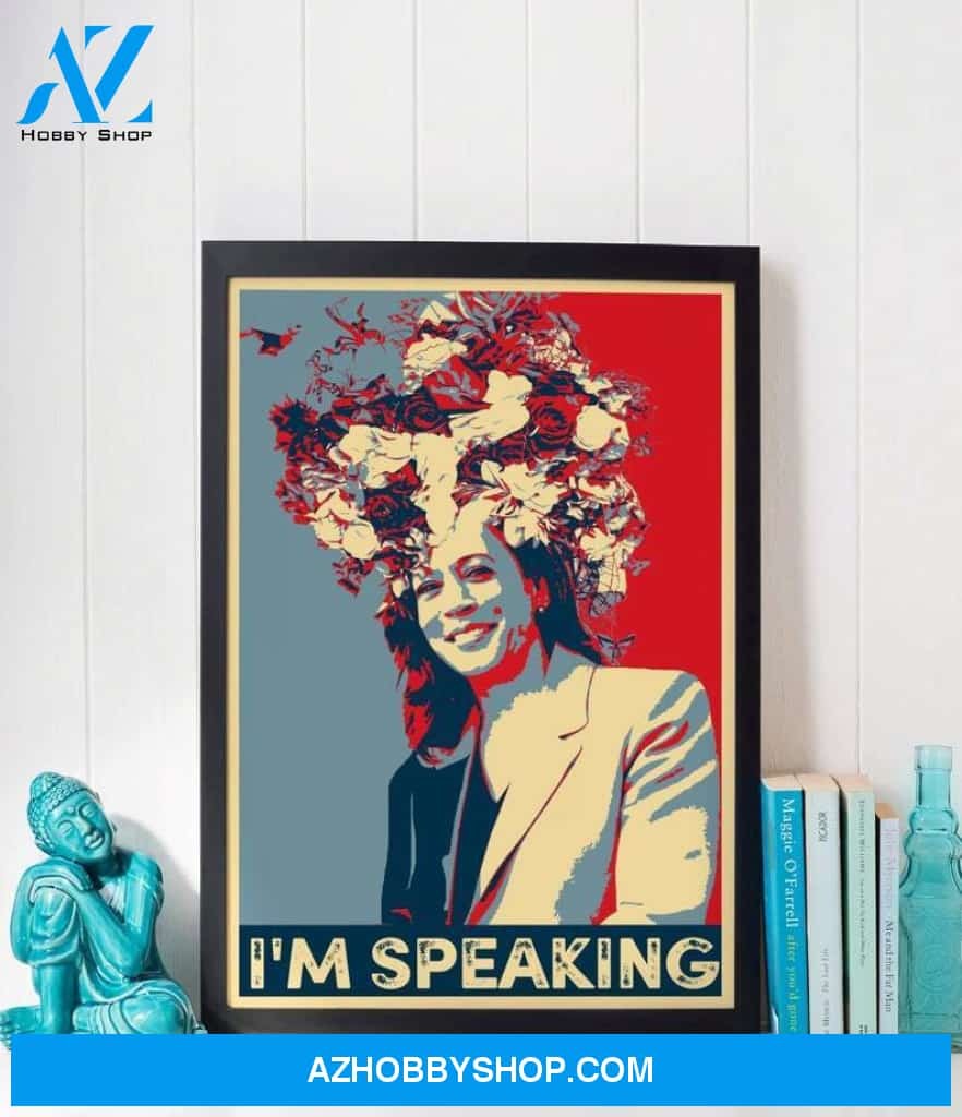 Primary image for I'M Speaking Feminism Kalama Harris Quote Canvas And Poster