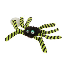 MagNICI Spider Yellow Black Stuffed Animal Beanbag Magnet 5 inches 12 cm - $12.00