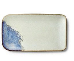 Levi’s x Target Large Distressed Glaze Stoneware Serving Tray Plate Neutral/Blue - $44.99