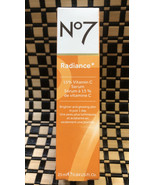 No7 Radiance+ 15% Vitamin C Serum - 0.84 fl oz 07/2022 New In Box - $13.36