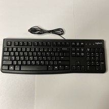 Logitech K120 Wired USB Business Keyboard - Black / Low Profile - $9.50