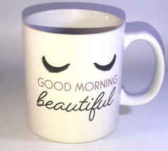 Good Morning Beautiful 4”H x 3 1/2”W Oversized Coffee Mug Cup-BRAND NEW-SHIP24HR - $11.76