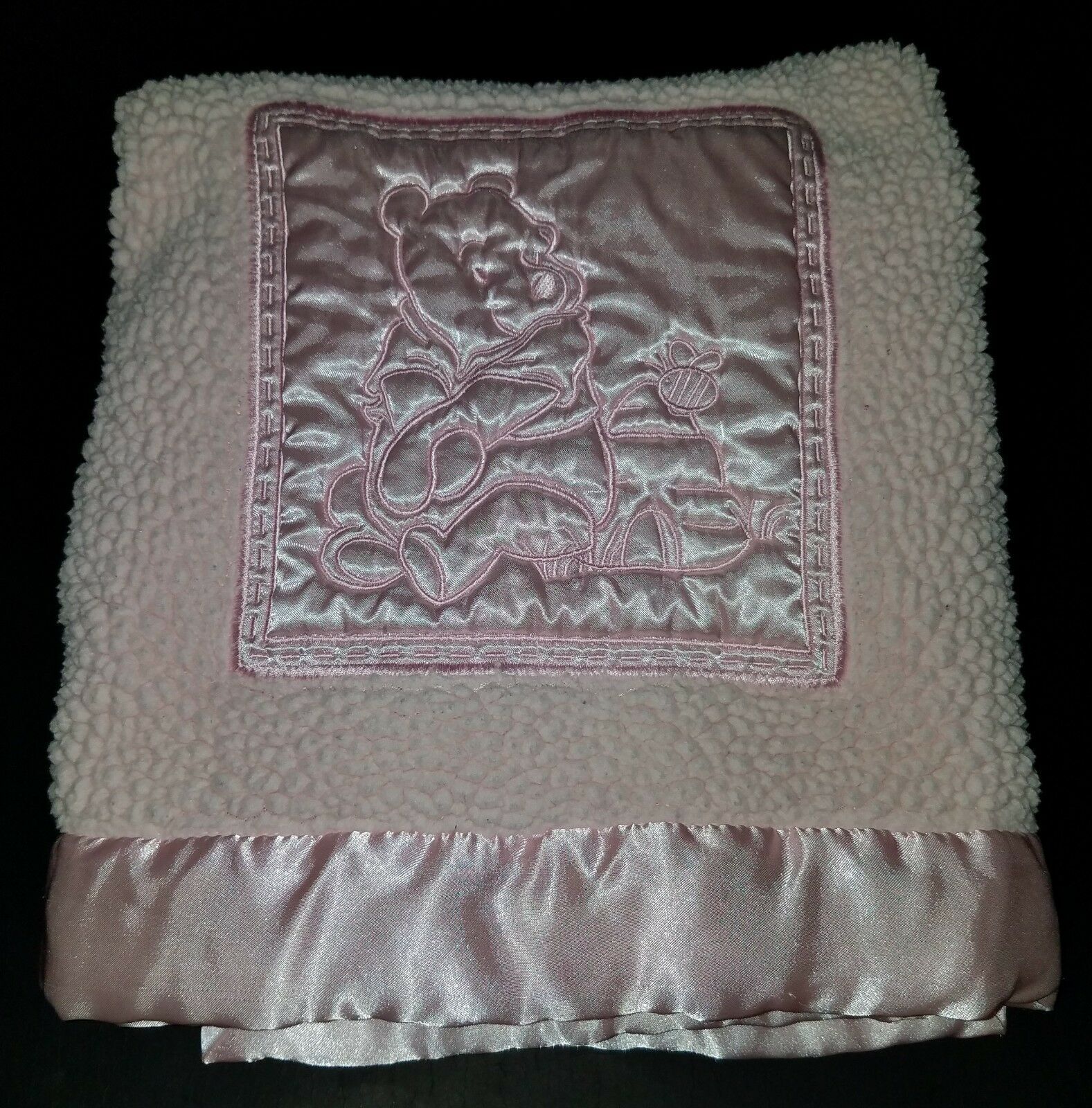 pink winnie the pooh blanket