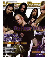 VEGAS ROCKS! Annual Metal Issue:  Five Finger Death Punch  Sept 2009 - $9.95