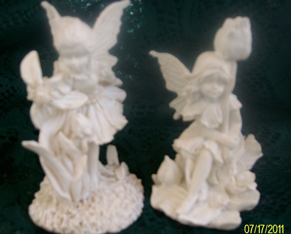 Garden Fairy Figurines - Sculptures & Figurines