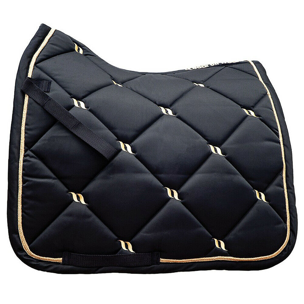 Cob Back On Track Nights Collection Saddle Pad Dressage Black U0002 Saddle Pads