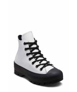 Converse Chuck Taylor All Star Lugged High Top Sneaker Optical White 572... - $90.00