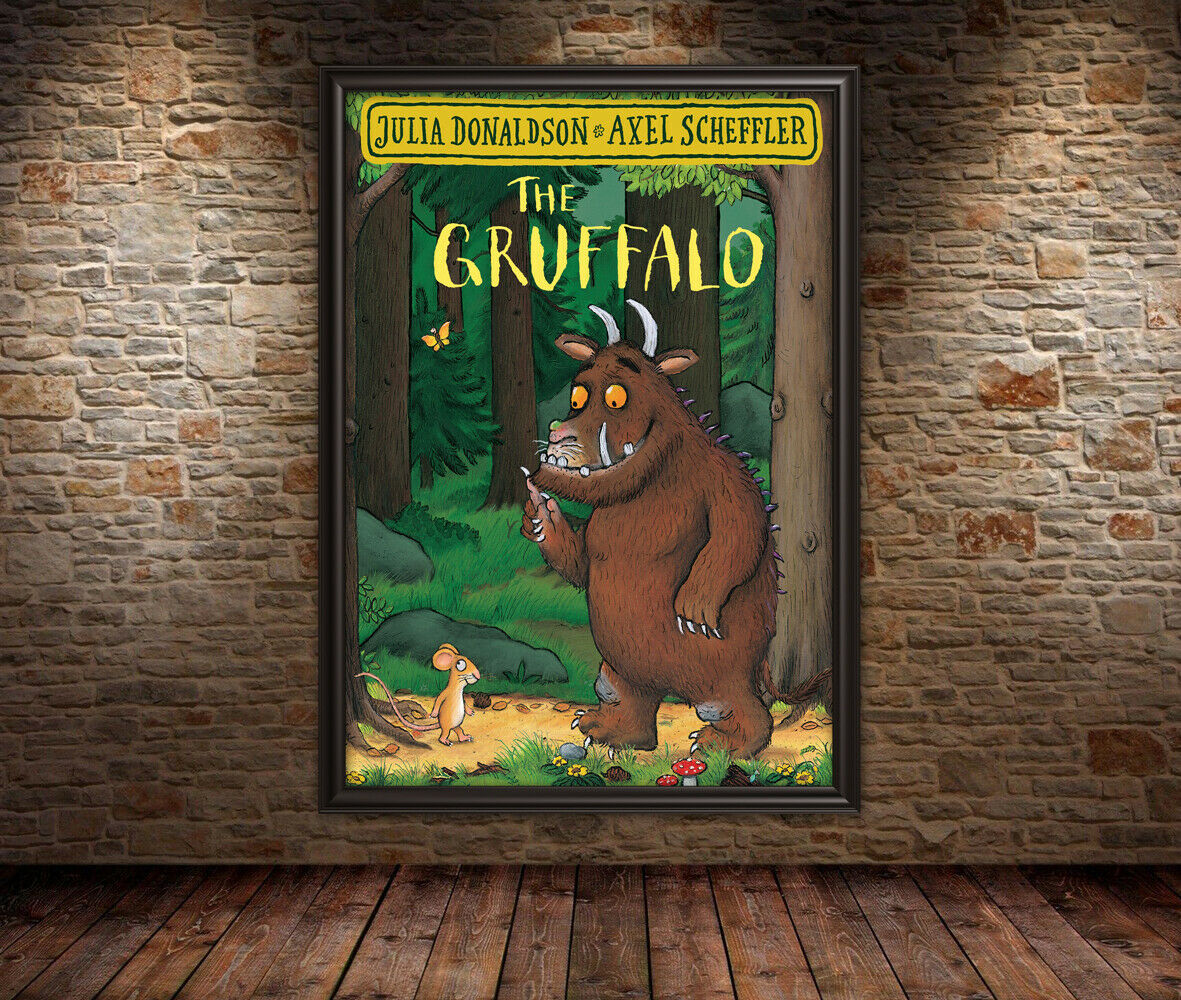 THE GRUFFALO Book Poster - Gruffalo Wall Art Deco - The Gruffalo Wall ...