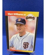Matt Williams # 594 1989 Donruss Baseball Card Error   - $25.00