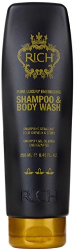 RICH Hair Care Pure Luxury Energizing Shampoo and Body Wash, 8.45 oz.