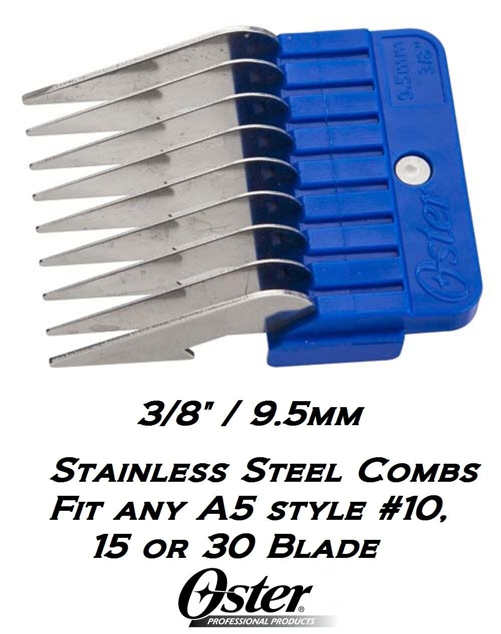 OSTER A5 STAINLESS STEEL ATTACHMENT Blade GUIDE 1 1/4"COMB*FitMany Andis Clipper