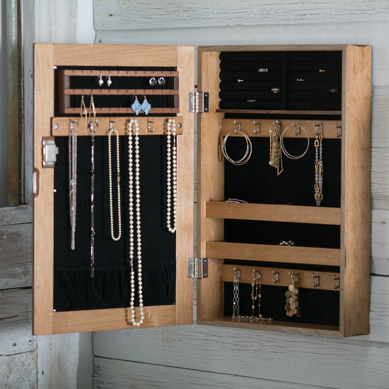 Homegear wall mounted jewellery cabinet