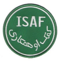 Isaf Green White Enduring Freedom Afghanistan Patch - $23.74