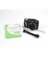 Canon PowerShot SX130 IS 12.1MP Digital Camera - Black W/ Case, Tripod, ... - $49.99