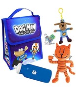 Dav Pilkey Dog Man Cat Kid Back to School Large Insulated Lunch Bag Set ... - $59.99