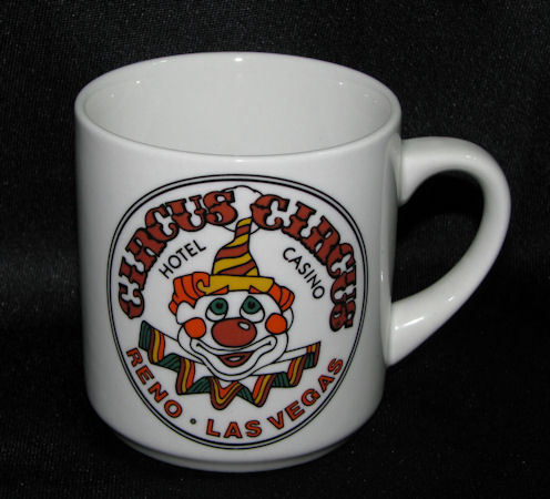 Circus Circus Reno Nevada Coffee Cup Mug Casino - Casino Memorabilia