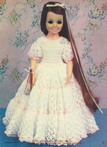 6 Crissy 17-1/2" Doll Southern Belle Gown Robe Santa Suit Crochet Patterns - $11.99