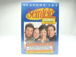 Seinfeld Seasons 1 & 2 DVD Bonus Features Never Seen Footage Music CD Kramer NEW - $17.81
