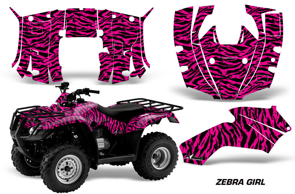 ATV Decal Graphics Kit Quad Wrap For Honda FourTrax Recon 20052018
