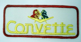 CORVETTE rectangle logo  vintage jacket or shirt patch - $11.50