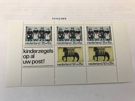 Netherlands Child welfare s/s mnh 1975       stamps - $1.65