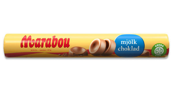 Marabou Milk Chocolate Roll 75 g / 2.6 oz Mjölkchoklad Made in Sweden
