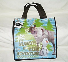 Disney Frozen Sven & Olaf Always Up for Adventure Design Tote/Gift Bag - $3.91
