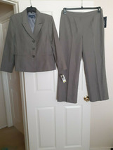 Evan Picone Imperial Seas Mushroom Notch Collar Three Button Jacket Pant... - $137.81
