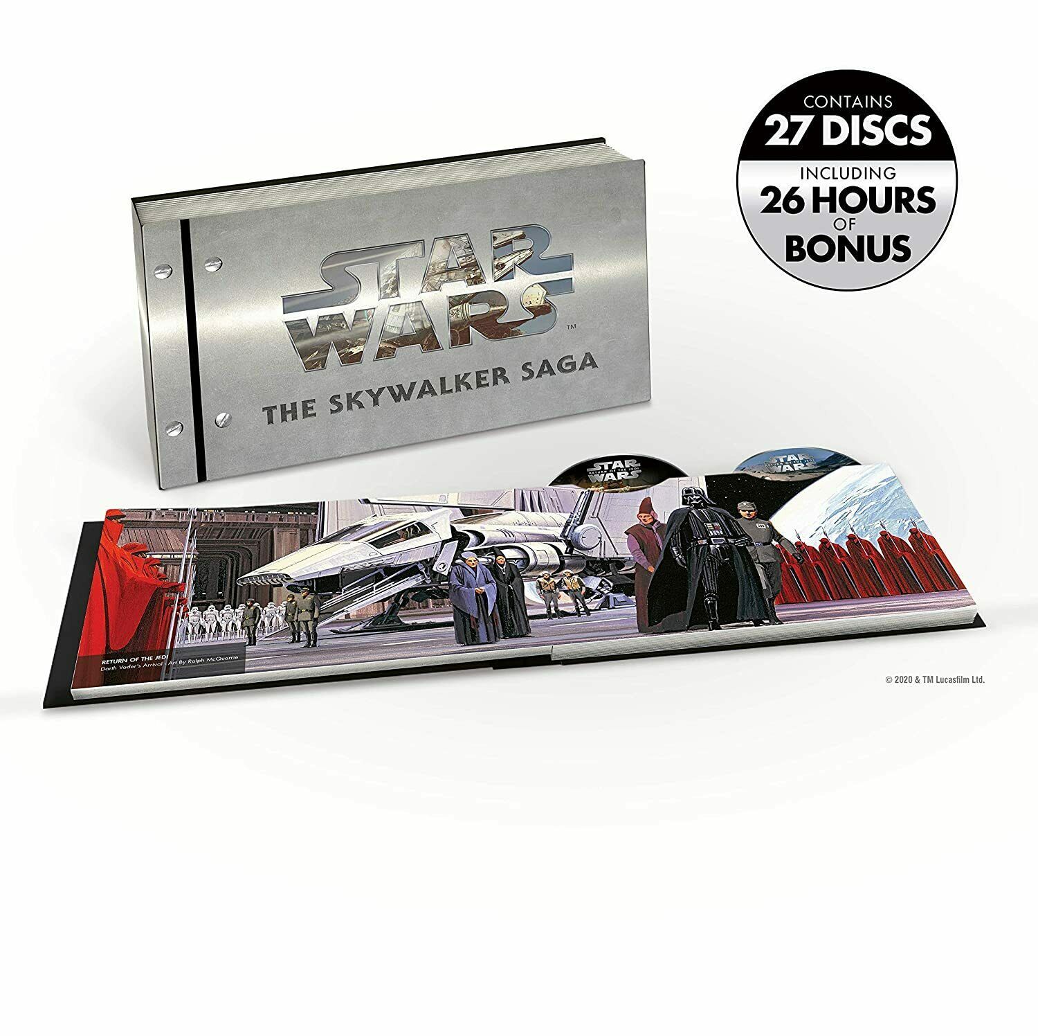 star wars complete saga blu ray box set star wars complete saga blu ray box set